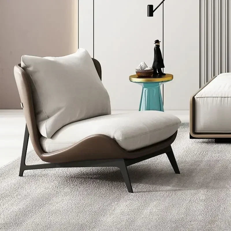 Fauteuil Design Nordic Minimaliste – Élégance et Confort