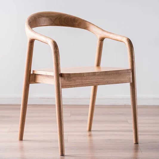 Chaise Lounge Nordic en Bois – Élégance et Confort pour Intérieur et Extérieur