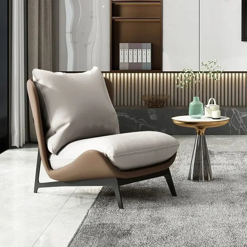 Fauteuil Design Nordic Minimaliste – Élégance et Confort