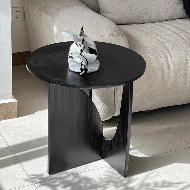 Table d'Angle Luxe – Table de Service Compacte pour Salon, Bureau ou Hall